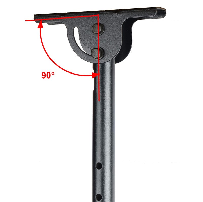 VideoSecu ML405B2 LCD LED UHD Monitor TV Ceiling Mount for Most 19 22 23 24 26 27 28 29 32 39 42 Flat Panel Display with VESA100x100, 75x75, Fit Flat and vaulted Ceiling M0B - Image 4